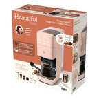Beautiful Perfect Grind�?Programmable Single Serve Coffee Maker, White Icing by Drew Barrymore