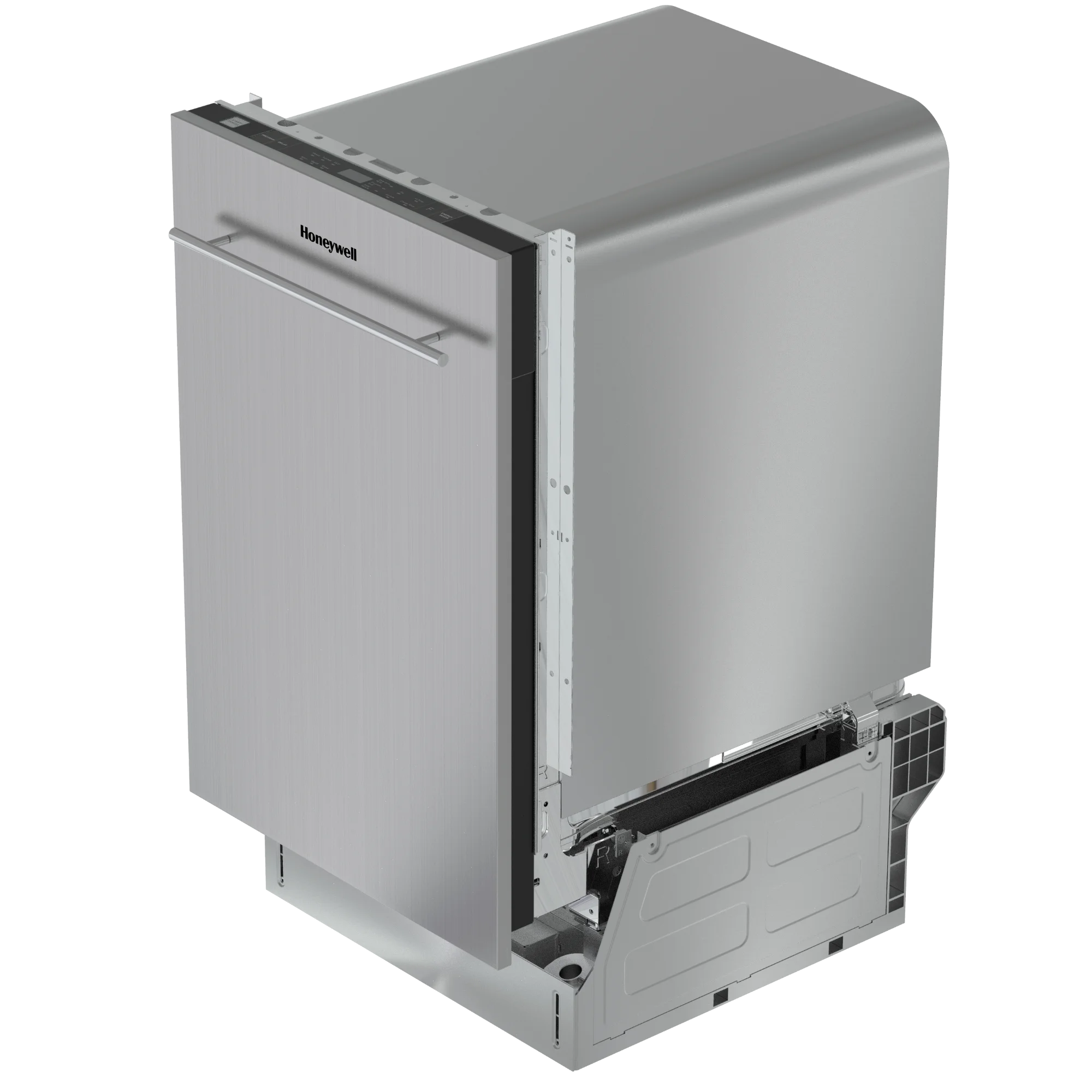 Honeywell 18 in Stainless Steel Built-in Dishwashers