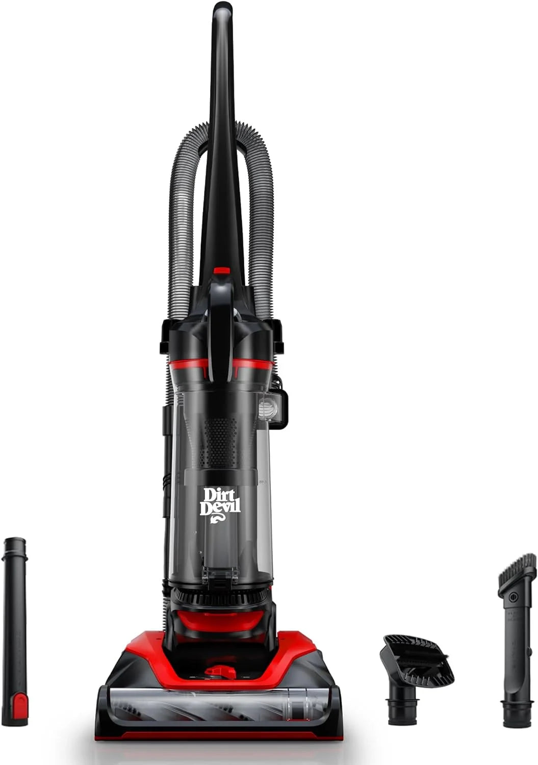 Dirt Devil Upright Vacuum, Multi-Surface Extended Reach, Bagless & Dirt Devil Fresh & Pet Room Refresher Carpet Powder, 32oz