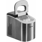 Magic Chef 27 lb Capacity Portable Countertop Ice Maker, Stainless Steel (Bullet Ice)