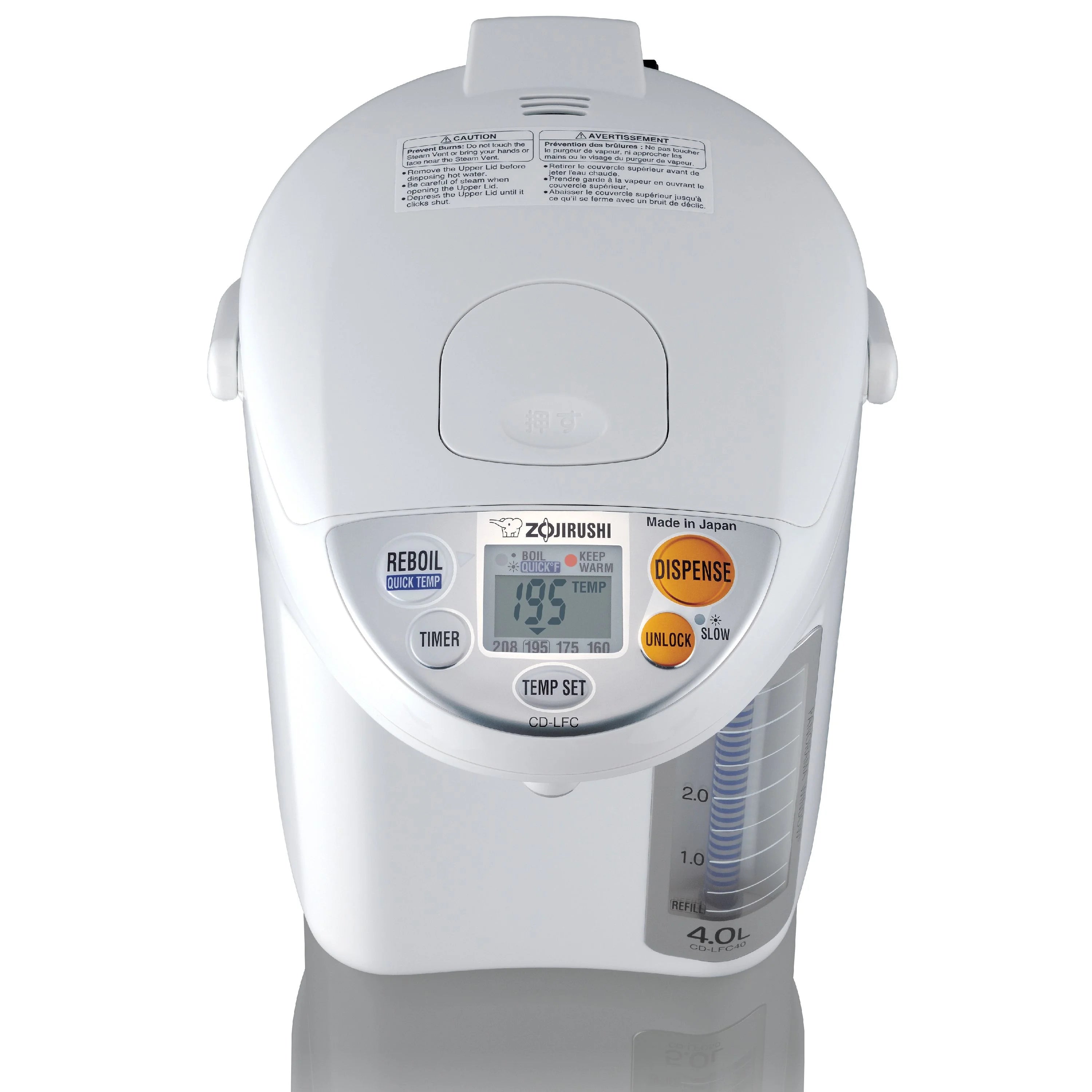 Zojirushi CD-LFC50WA Panorama Window? Micom Boiler & Warmer