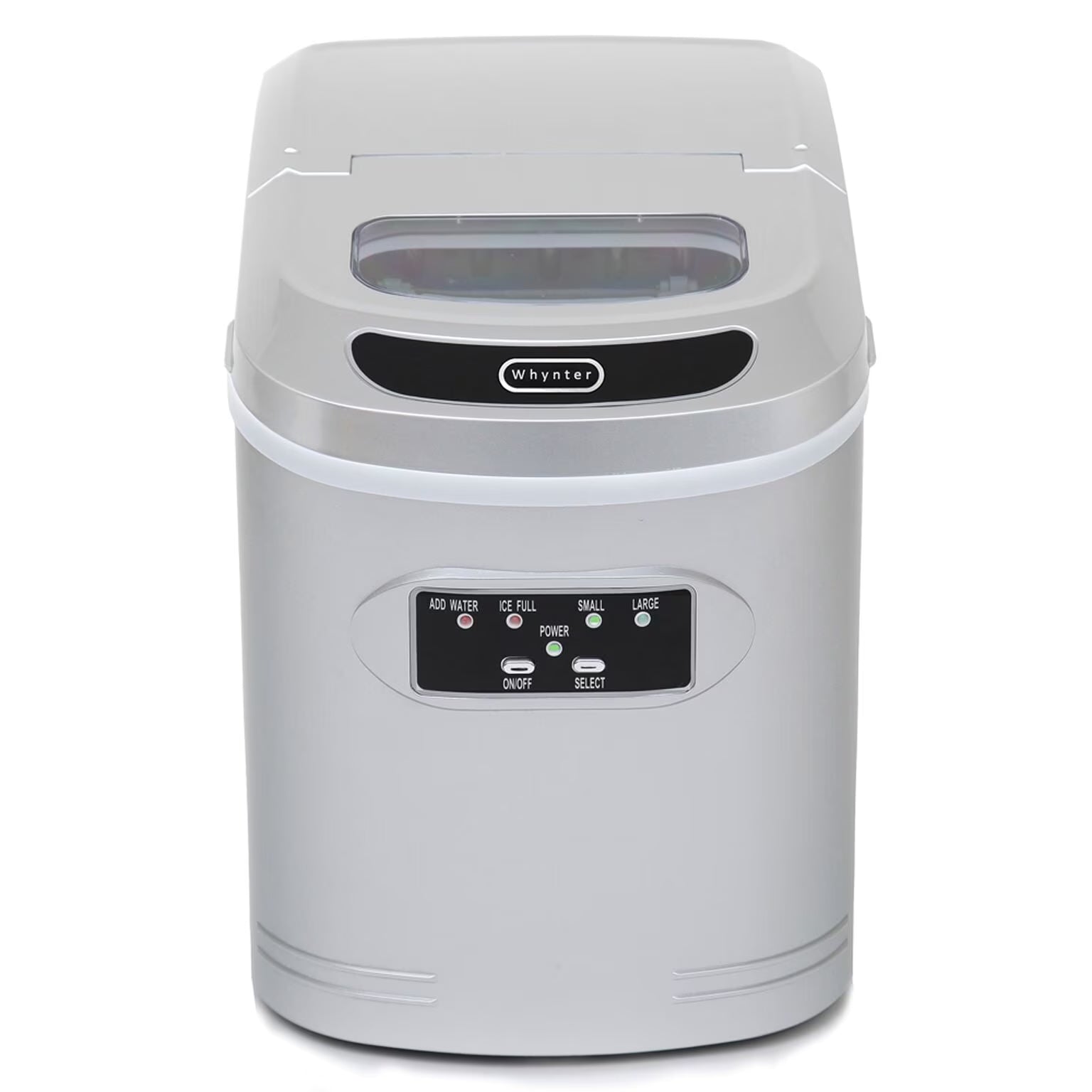 Whynter Compact Portable Ice Maker, 27 lb Capacity, Black