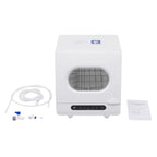 Flip-top Dishwasher White 5 intelligent washing functions Portable Countertop Dishwasher Compact  Low Noise Mini Dishwasher with Water Tank Leak-Proof Dry