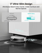 Lefant Robot Vacuum Cleaner with 4500Pa Suction, PSD Obstacle Avoidance, APP/Remote/Voice Control,Ideal for Pet hair, M310