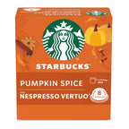 Nespresso Bundle, Vertuo Next Machine and Starbucks Pumpkin Spice Capsules, 16 Pods