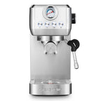 CASABREWS 3700Gense, 20 Bar Espresso Machine and Coffee Maker with Milk Frother, Silver