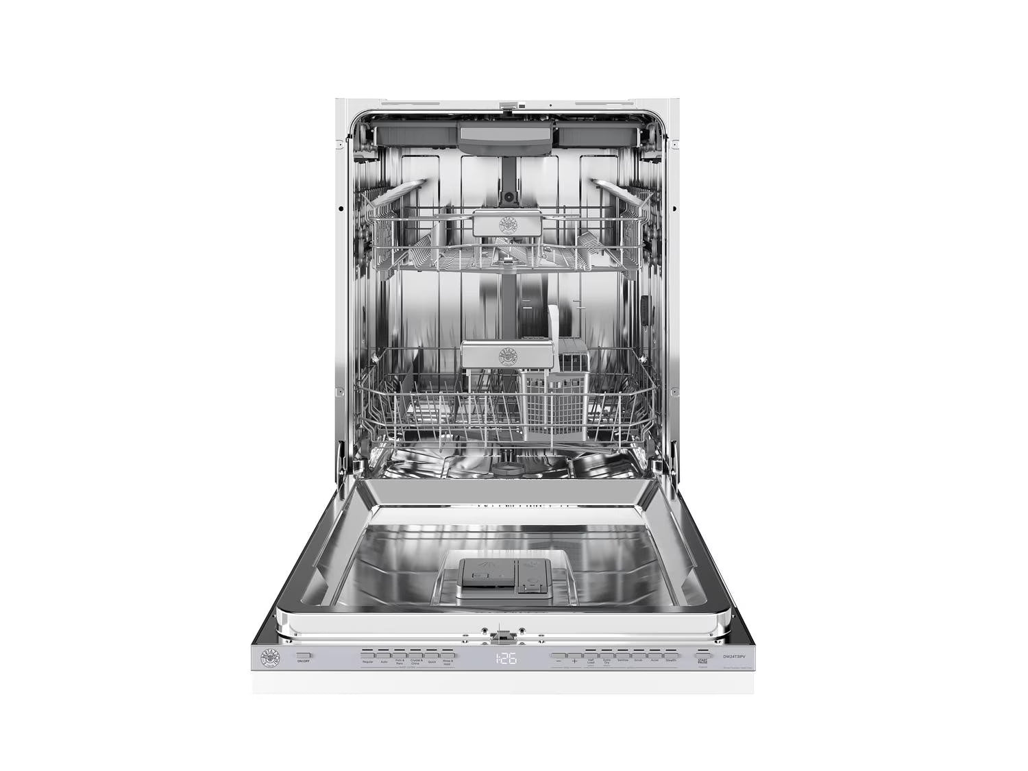 Bertazzoni Dw24t3ipv 24" Wide 15 Place Setting Built-In Fingerprint Resistant Panel Ready