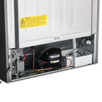 18.5 cu. ft. Stainless-Steel French Door Refrigerator in Silver, Auto Defrost, Energy Star, Digital Temperature Control