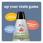 BISSELL Little Green Mini Portable and Upholstery Deep Cleaner, Car/Auto Detailer with 4" Tough Stain Tool and Little Green Trial Formula, 4095