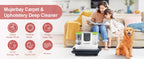 Aeitto 12Kpa Portable Furniture Water Extractor - Odor/Stain Removal, Ideal for Sofa, Carpet, Car, Pet Messes