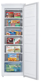 Danby 7.1 Cu. ft. Manual Defrost Upright Freezer in White DUF071A3WDB
