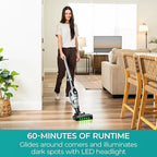 Kenmore DS1030 Lightweight Cordless Stick Vacuum Cleaner, 24V, White, Handvac under 3lbs
