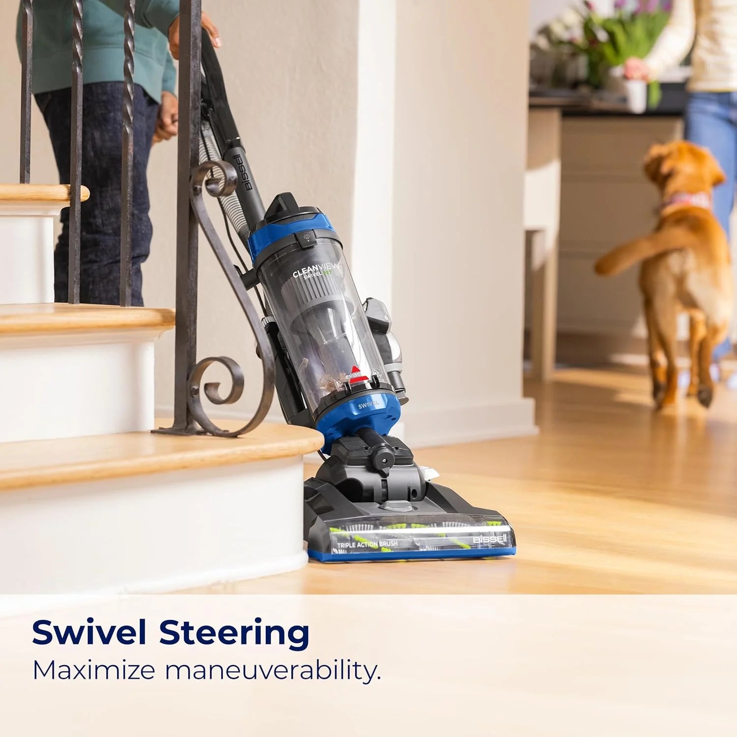 BISSELL CleanView? Swivel Pet Upright Vacuum Cleaner 3836