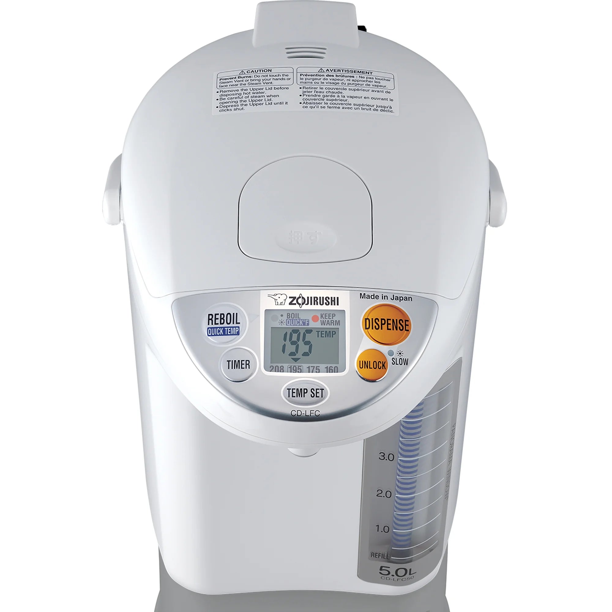 Zojirushi CD-LFC50WA Panorama Window? Micom Boiler & Warmer