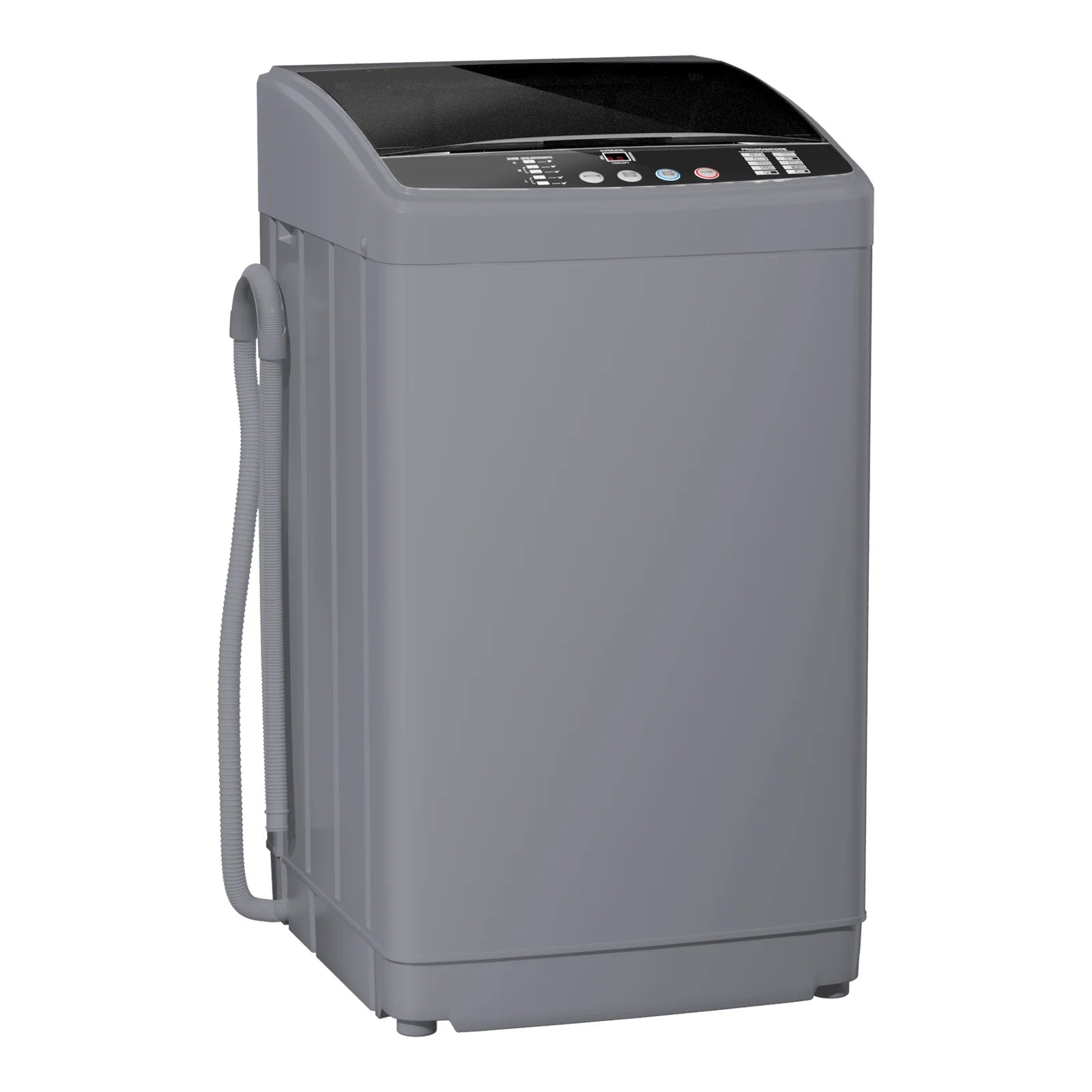 TABU Washer and Dryer Set, 19LBS Fully Automatic Washing Machine & 8.8LBS Clothes Dryer (White&White)