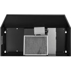 Broan 30-Inch Convertible Under-Cabinet Range Hood, 160 CFM, Black