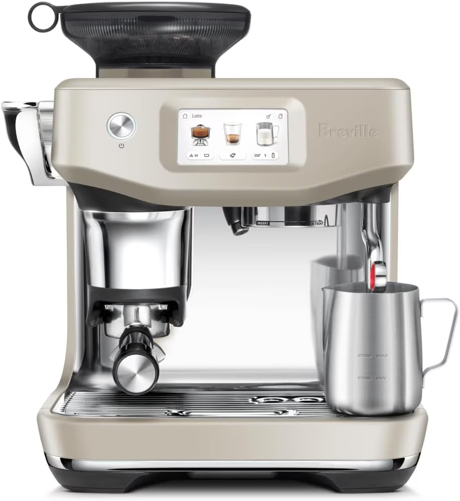 Breville Barista Touch Impress Espresso Machine, Almond Nougat