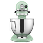 KitchenAid Deluxe Series 4.5 Quart Tilt-Head Stand Mixer with Stainless Bowl, Contour Silver, KSM97CU