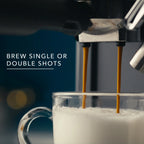 Mr. Coffee One Touch CoffeeHouse+ Espresso, Cappuccino, and Latte Maker, White