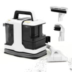 Reecoo W1 Wet/Dry Handheld Carpet Steamer and Upholstery Cleaner with Brushes for Couch, Carpet