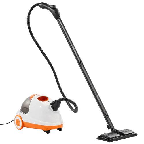 2000W Heavy Duty Steam Cleaner Multipurpose, 51oz Large Tank with 27 Attachments for Floors, Carpets, Cars, Windows - Powerful Household Steamer