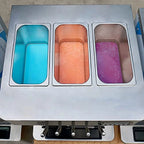 Kolice Commercial ETL 5 Flavors Floor Stand Gelato Soft Serve Ice Cream Machine