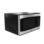 GE 1.1 Cu Ft Countertop Microwave Oven, 950W, Stainless Steel, One-Touch Cooking, Turntable, Auto Defrost, Child Lock, Model GCST11N1WSS