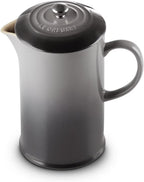 Stoneware French Press, 34 oz., Oyster