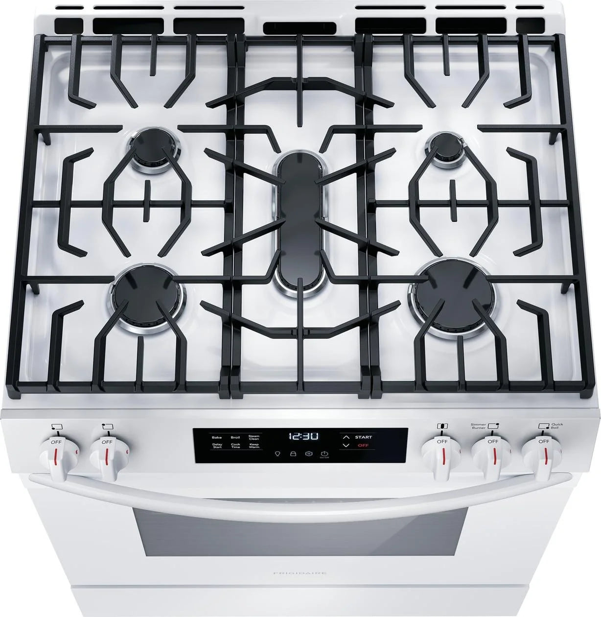 FRIGIDAIRE FCFG3062AW  30" FREE STANDING GAS RANGE, White