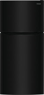Frigidaire FFTR2045VB 20 Cu Ft Garage Ready Top-Freezer Refrigerator, Black