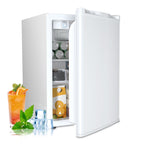 WAA Small Upright Freezer, 2.3 Cu.ft, Removable Shelves, Black