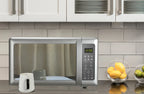 Emerson 0.7 Cu Ft Silver Mirror Finish, Countertop Microwave Oven, MW7601SL