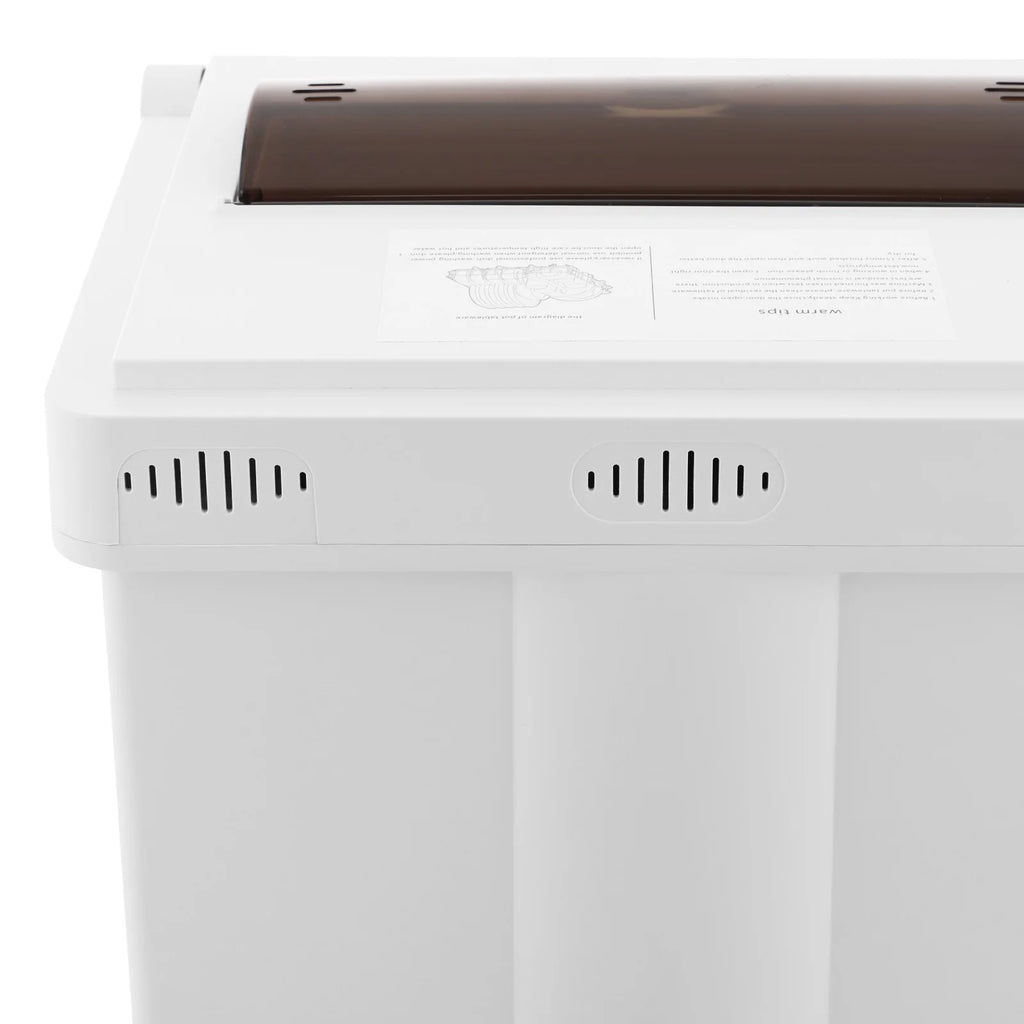 User-Friendly Dishwasher, Touchscreen Control with Visual Window, Top-Load Design with Sunken Handle, Easy for Elderly Users