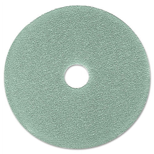 3M Ultra High-Speed Floor Burnishing Pads 3100, 27" Diameter, Aqua, 5/Carton -MMM20264
