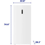 Element 21.2 cu. ft. Upright Freezer, ENERGY STAR - White (EHUF21CECW)