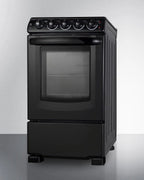 20" Wide Electric Smooth-Top Range