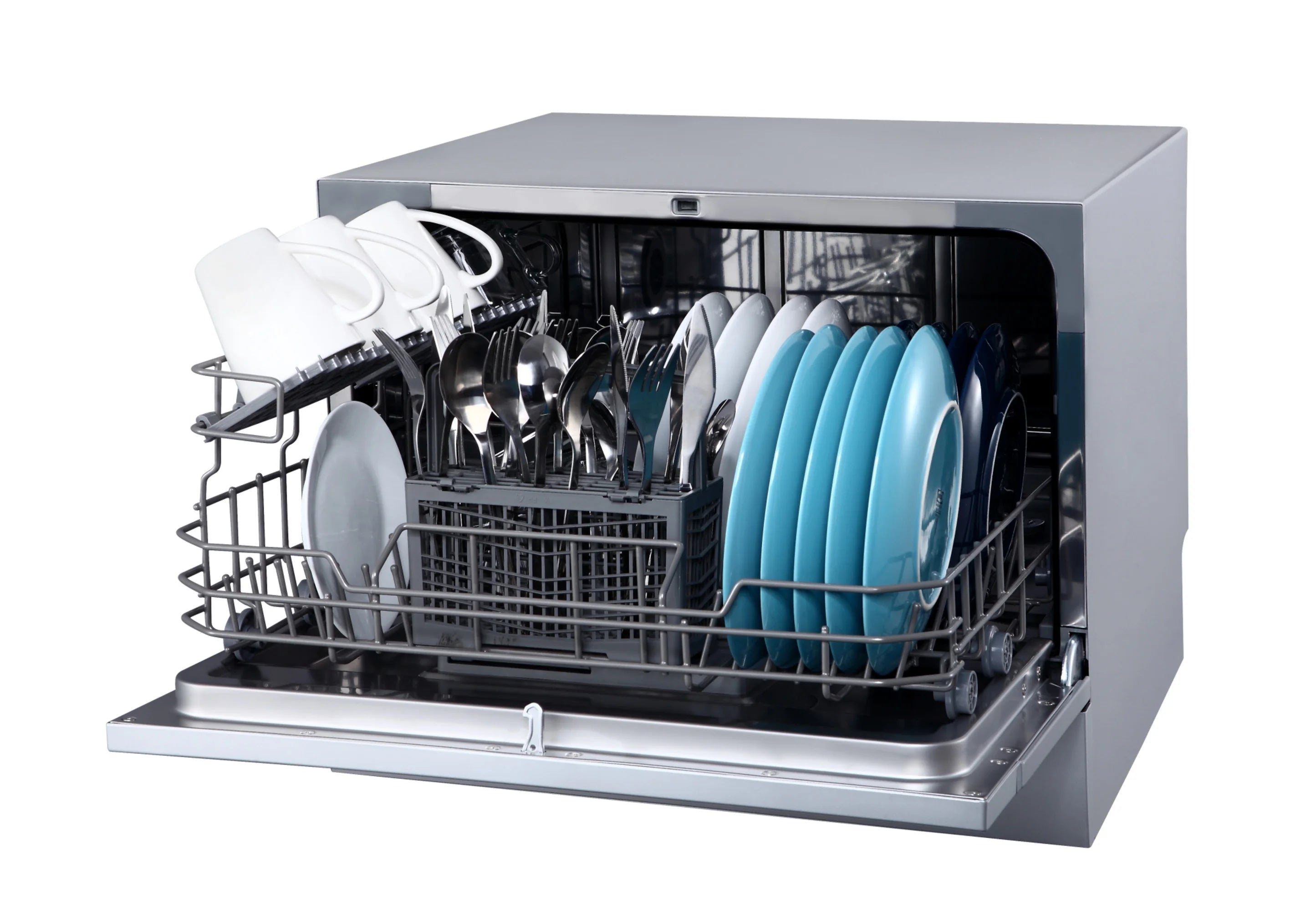 Edgestar Dwp62 22" Wide 6 Place Setting Countertop Countertop Dishwasher - White