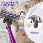 KANFUAQ Cordless Stick Vacuum Cleaner 38KPA 50Mins 2200mAh Lightweight for Home Pet Hair Carpet Hard Floor