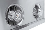 Hauslane Chef Series C100 30-inch Under Cabinet Range Hood, Stainless Steel, Energy Efficient LED, 6 Inch Duct