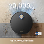 dreame L40 Ultra Robot Vacuum with Removable & Liftable Mop, Extendable & Liftable SideBrush, 11,000Pa Suction, 149a?? Mop & Washboard Self Cleaning, Auto-Empty, Auto Refill, Voice Control