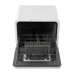 Compact Countertop Dishwasher �?6-8 Place Settings, 4 Washing Modes, Efficient 785W Power, Low Noise, Automatic Drying, Ideal for Small Kitchens and Apartments