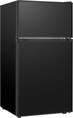 HUMSURE 3.2 Cu.Ft Pink Mini Fridge With Freezer, Compact Dorm Refrigerator, 2 Doors for Bedroom, Office, Kitchen, Apartment