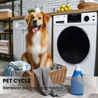 Equator Combination Washer Dryer Ventless/Vented Pet cycle 1.62cf/15lbs 110V with Adjustable legs