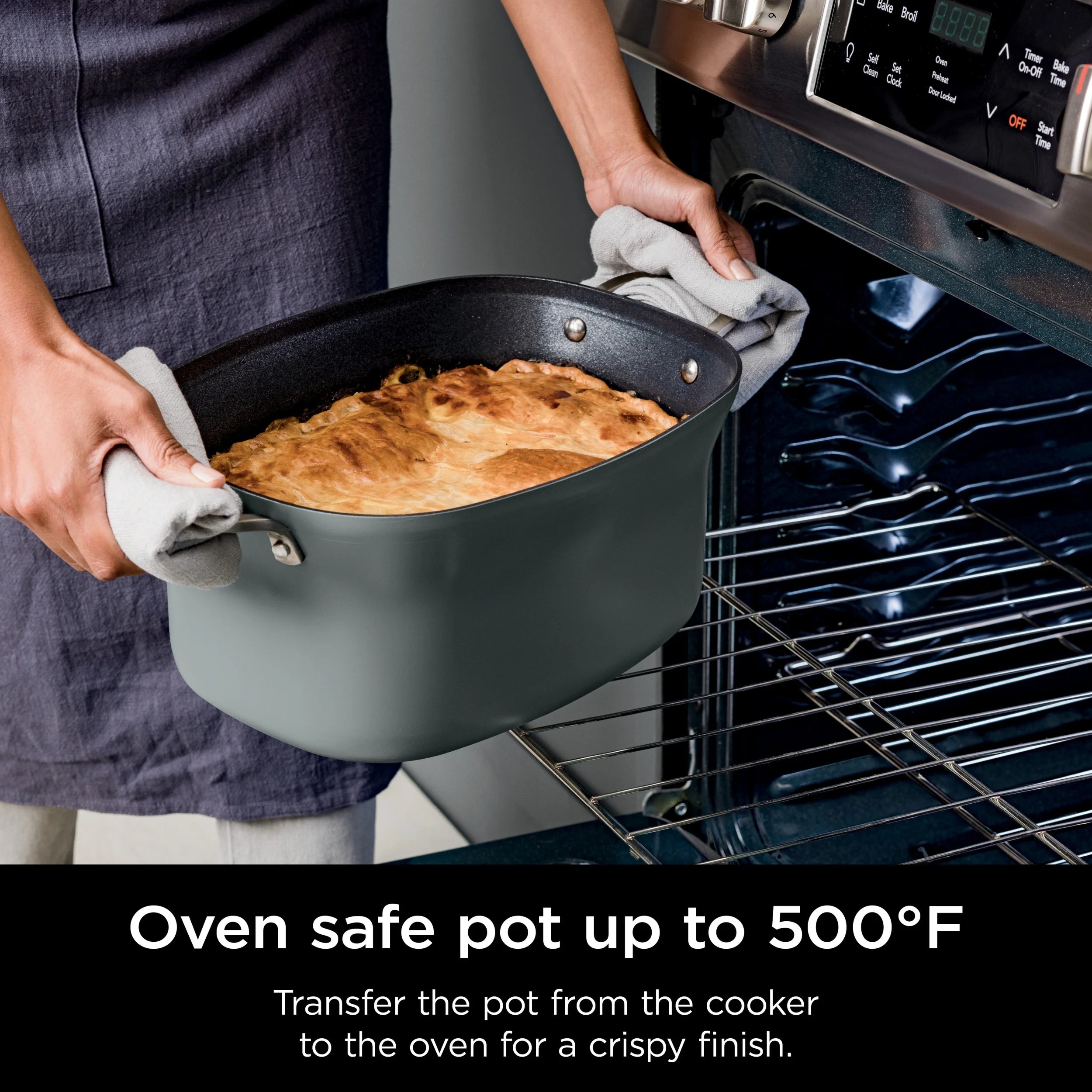 Ninja Foodi 8.5 Qt PossibleCooker PRO,Gray, MC1001