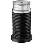 Breville Nespresso Vertuo Coffee & Espresso Single-Serve Machine in Matte Black and Aeroccino Milk Frother in Black