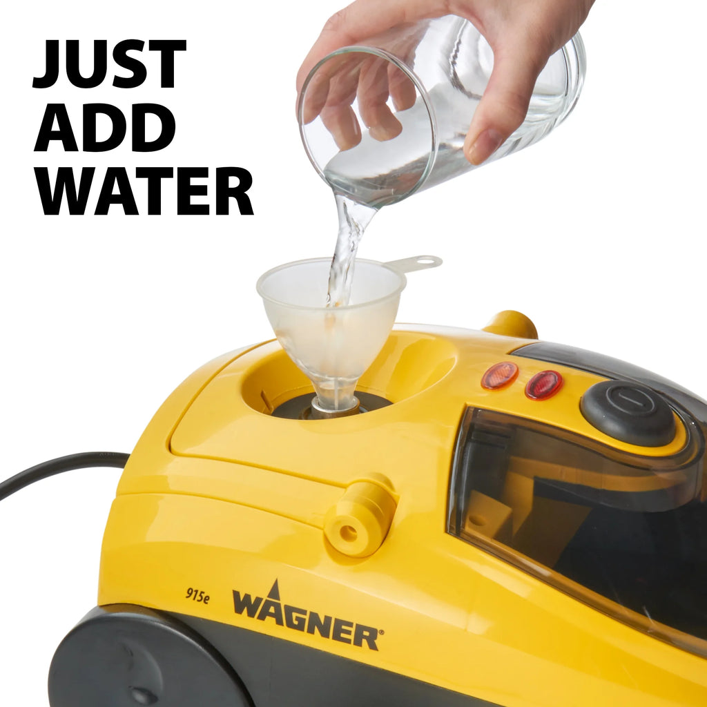 Wagner Steam Cleaner and Mop for Multi-Surface Projects, 18pc Accessory Set, 915e On-Demand Power Steamer