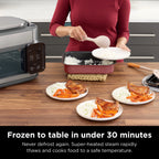 Ninja Combi All-in-One Multicooker, Oven, & Air Fryer, 10-in-1 Functions, Stainless Steel, SFP700