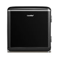 Comfee' 1.7 Cu.Ft Mini Fridge, Compact Retro Refrigerator, Energy Saving, Low Noise, Adjustable Thermostat, Single Door Small Fridge with Chiller Box for Bedroom, Office