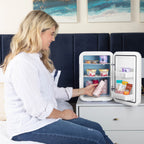 Cooluli Concord 20-Liter Portable Cooler/Warmer Mini Fridge, Black