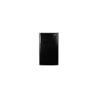 Conserv 19" BLACK Compact 2 Door Mini Refrigerator 3cf Reversible Door 110V
